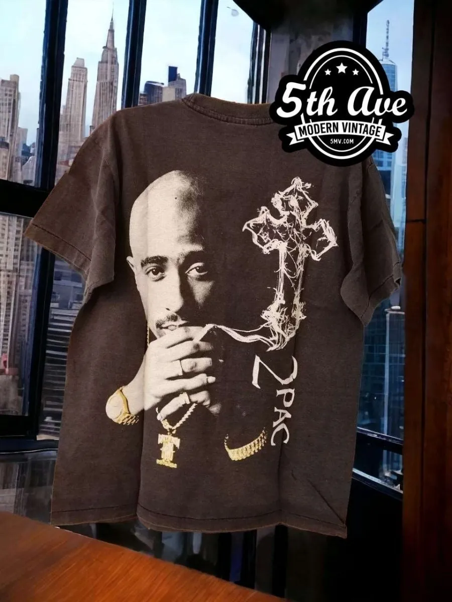 Tupac Shakur single stitched Bootleg t shirt