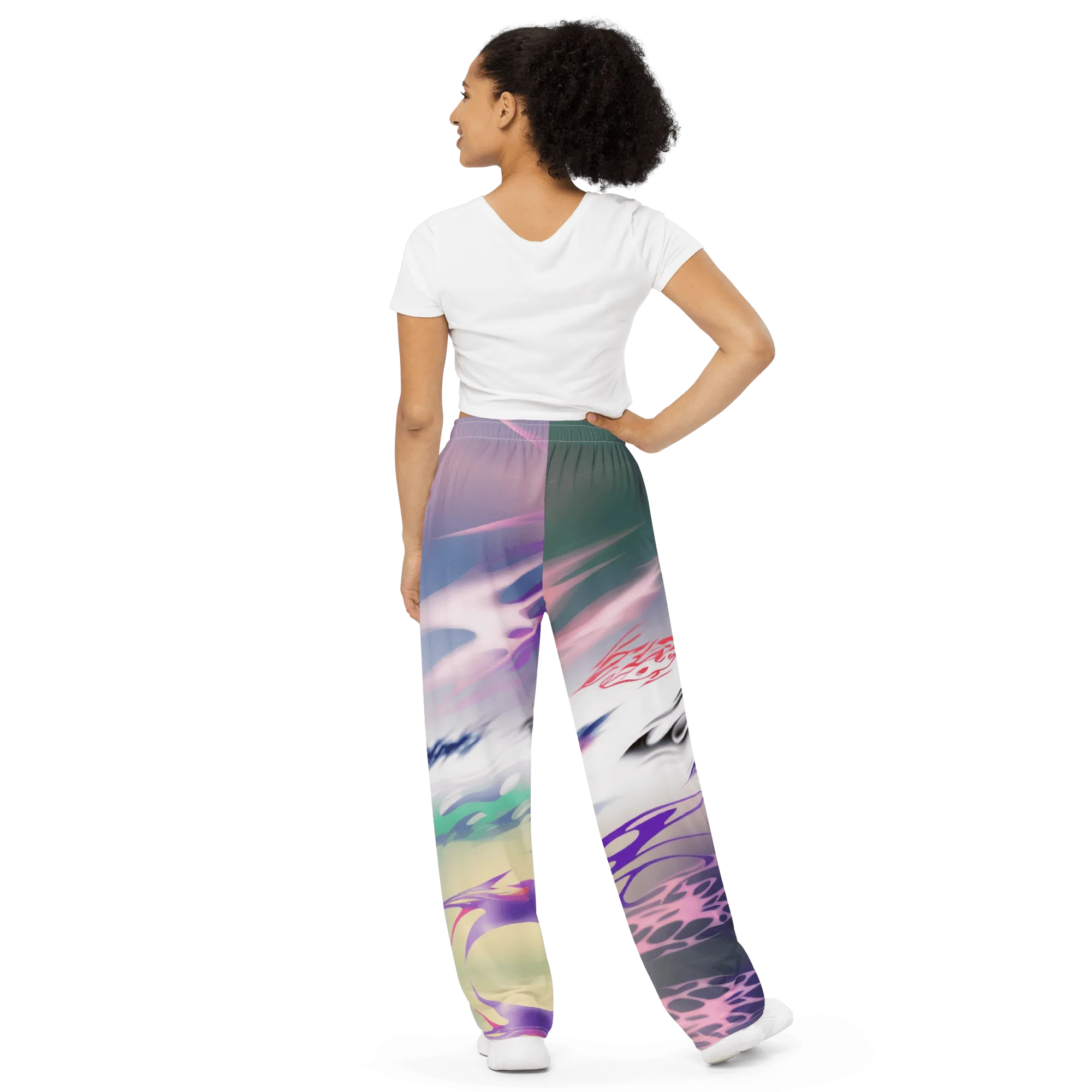 TUTUKI FLAMES® Unisex Wide-Leg Pants