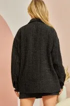 Tweed Oversized Shacket