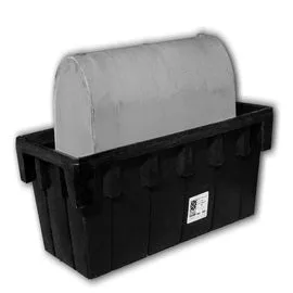 UltraTech 84 1/2" X 43 3/4" X 29" Ultra-275 Containment Sump Black Polyethylene