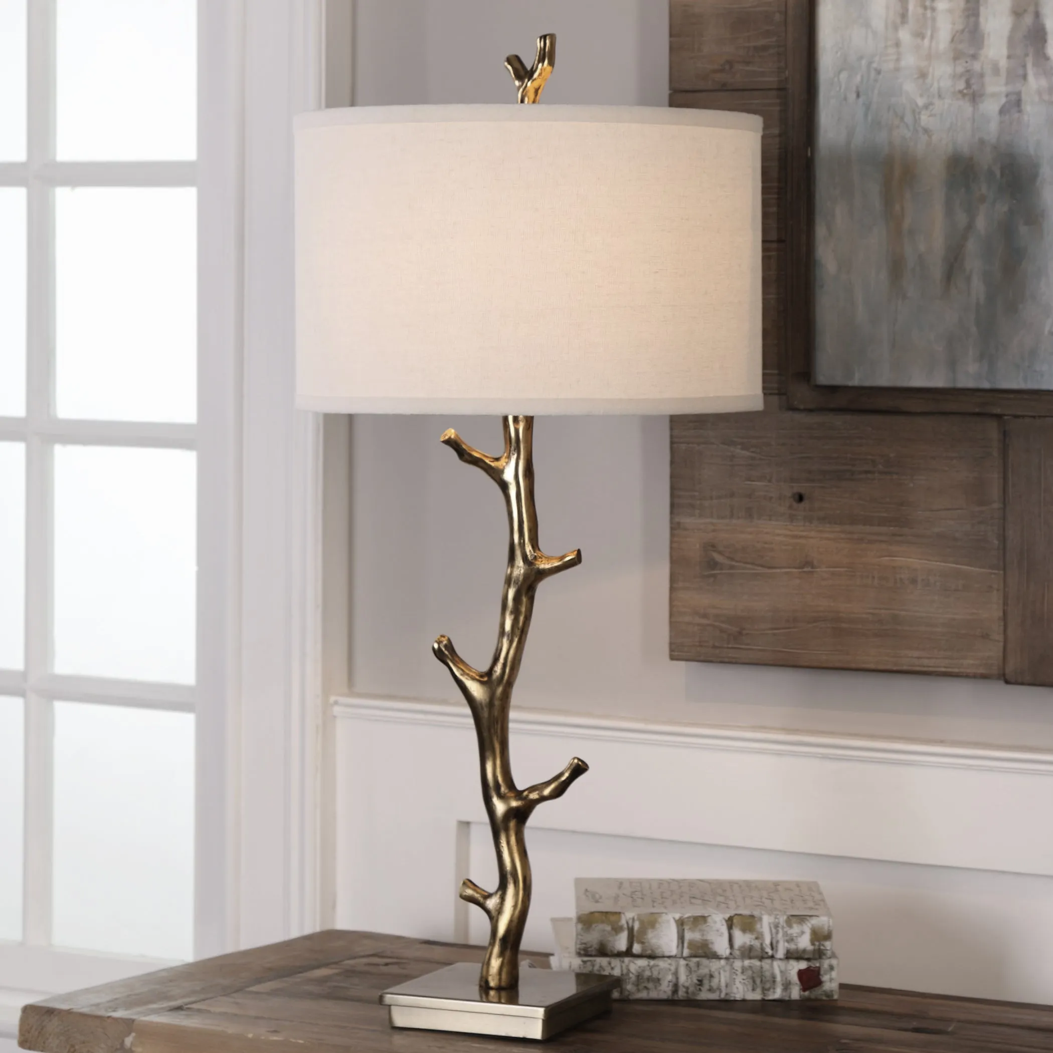 Uttermost Javor Tree Branch Table Lamp