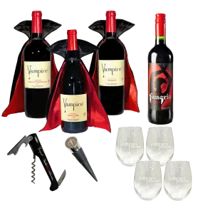 VAMPIRE VINEYARDS WINE TASTING PARTY SET