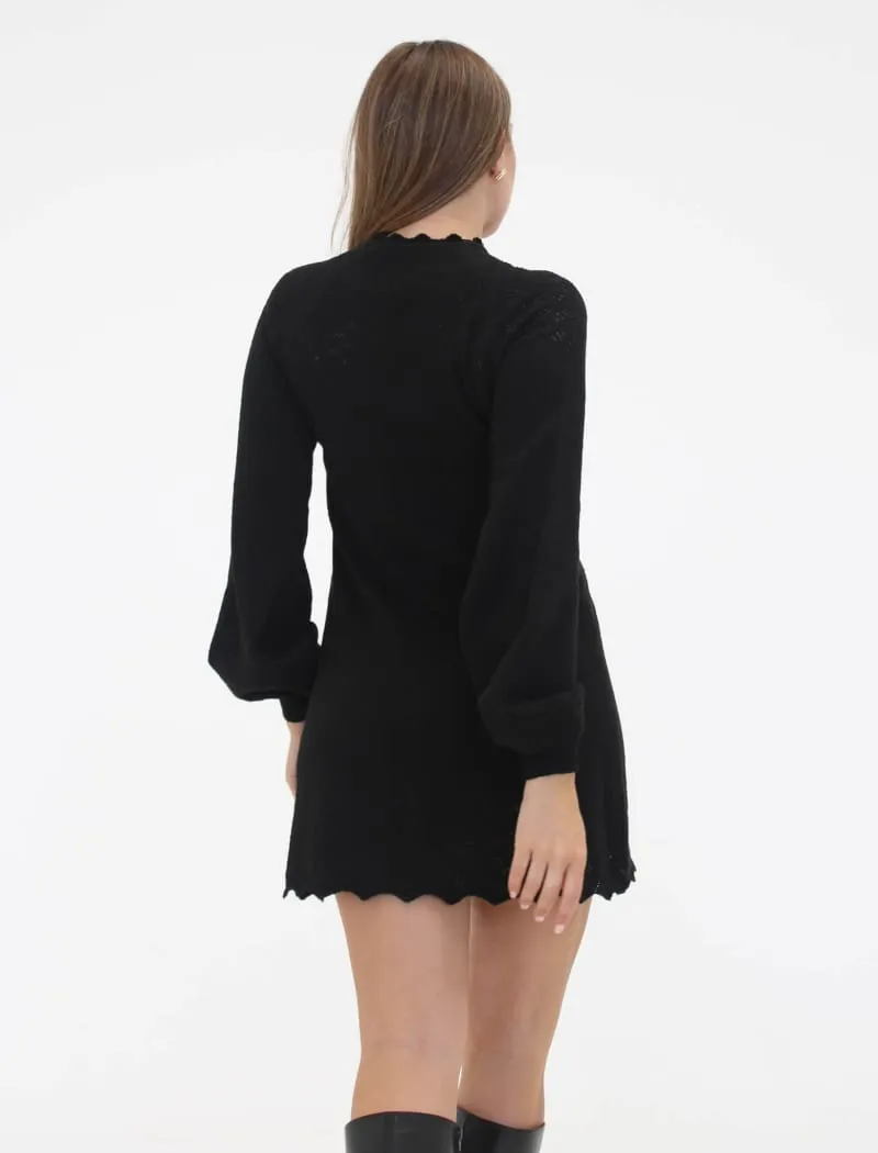 Vermont Mini Dress | Black