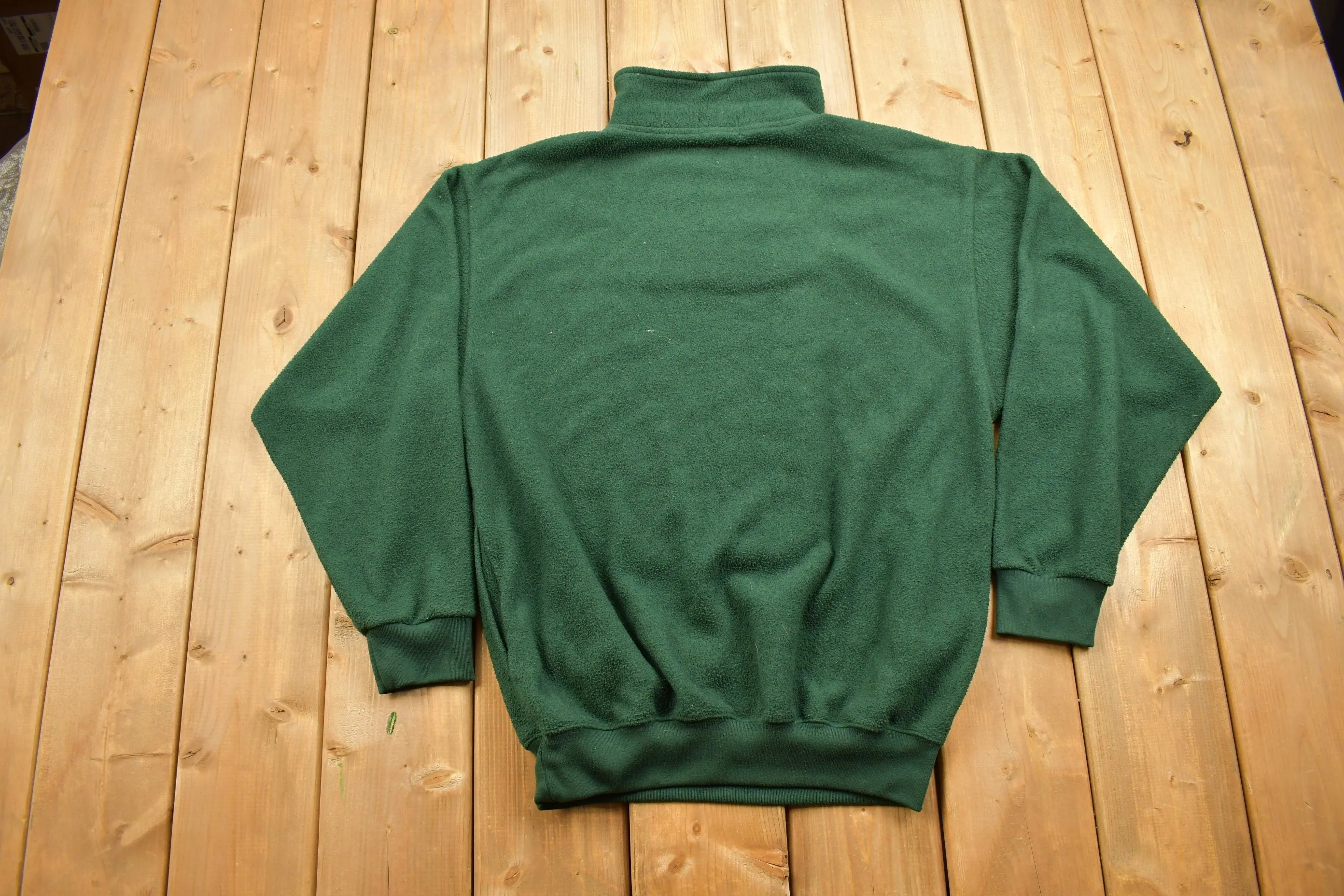 Vintage 1990s Rugged Terrain Fleece Quarter Zip Sweater