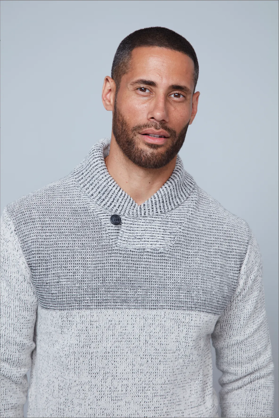 West Sweater (Grey/White)