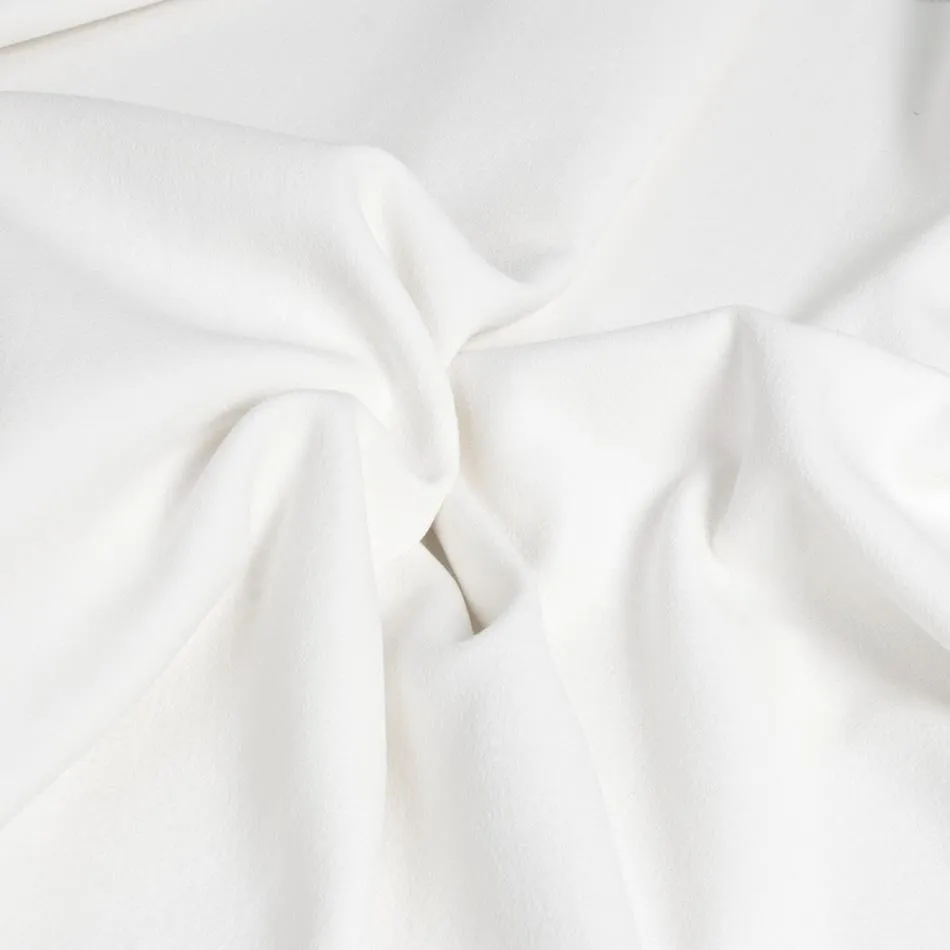 White Coating Crepe Fabric 1332