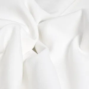 White Coating Crepe Fabric 1332