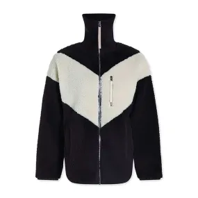 Women's Corson Sherpa Jacket - Black/Sandshell