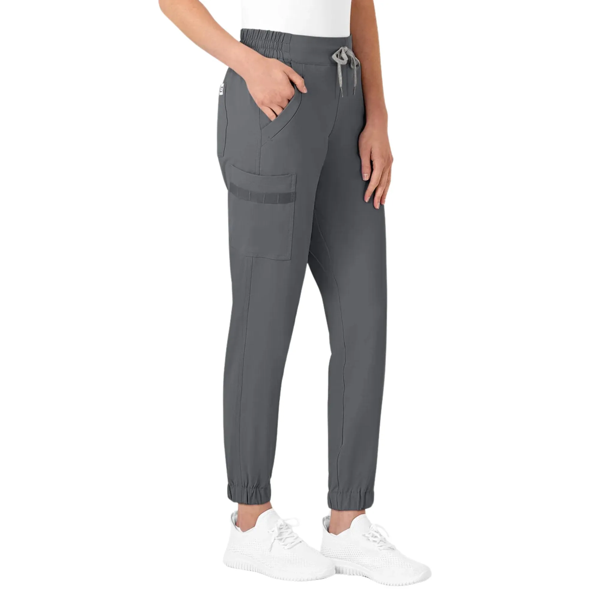 WonderWink Women's Jogger Scrub Pant - Pewter