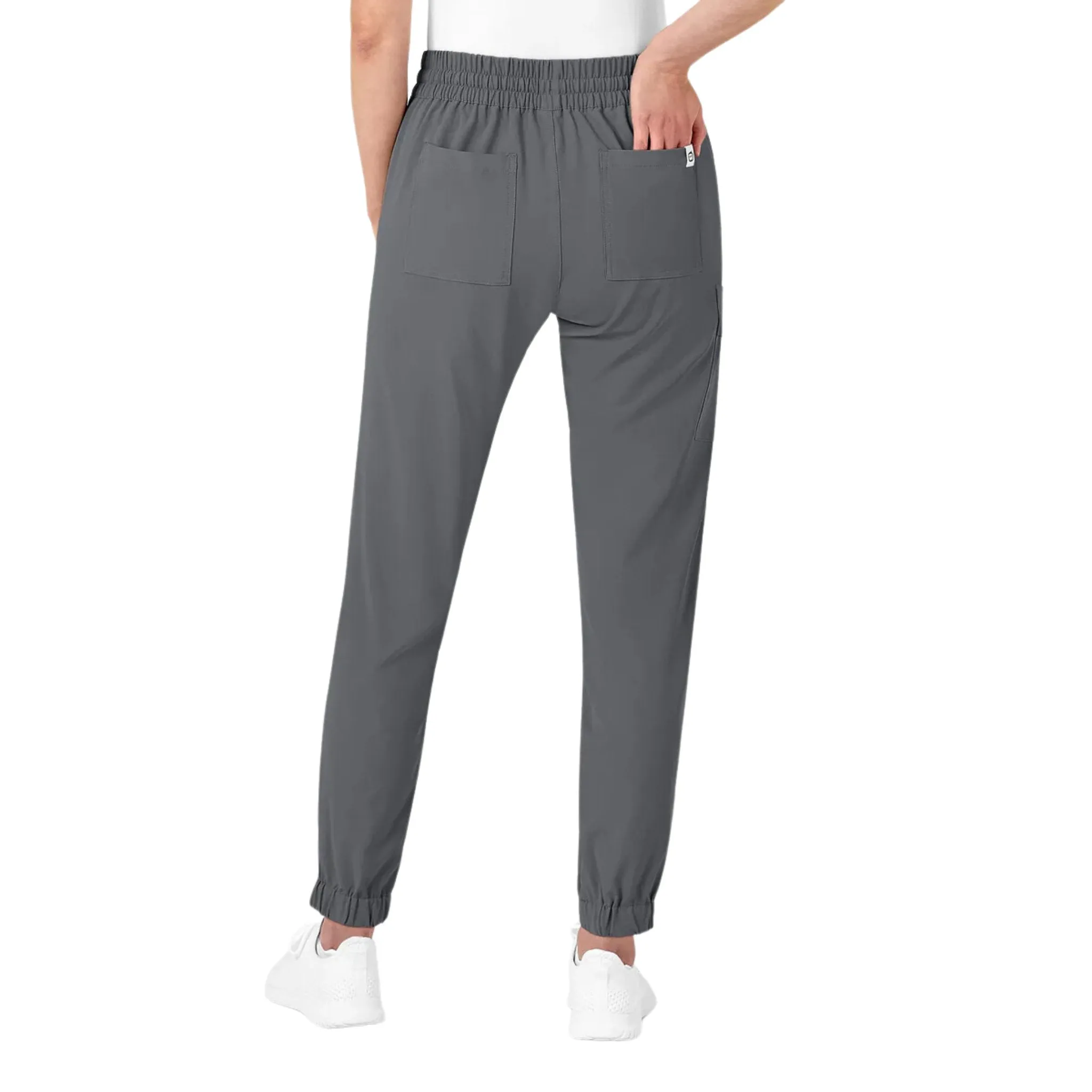 WonderWink Women's Jogger Scrub Pant - Pewter