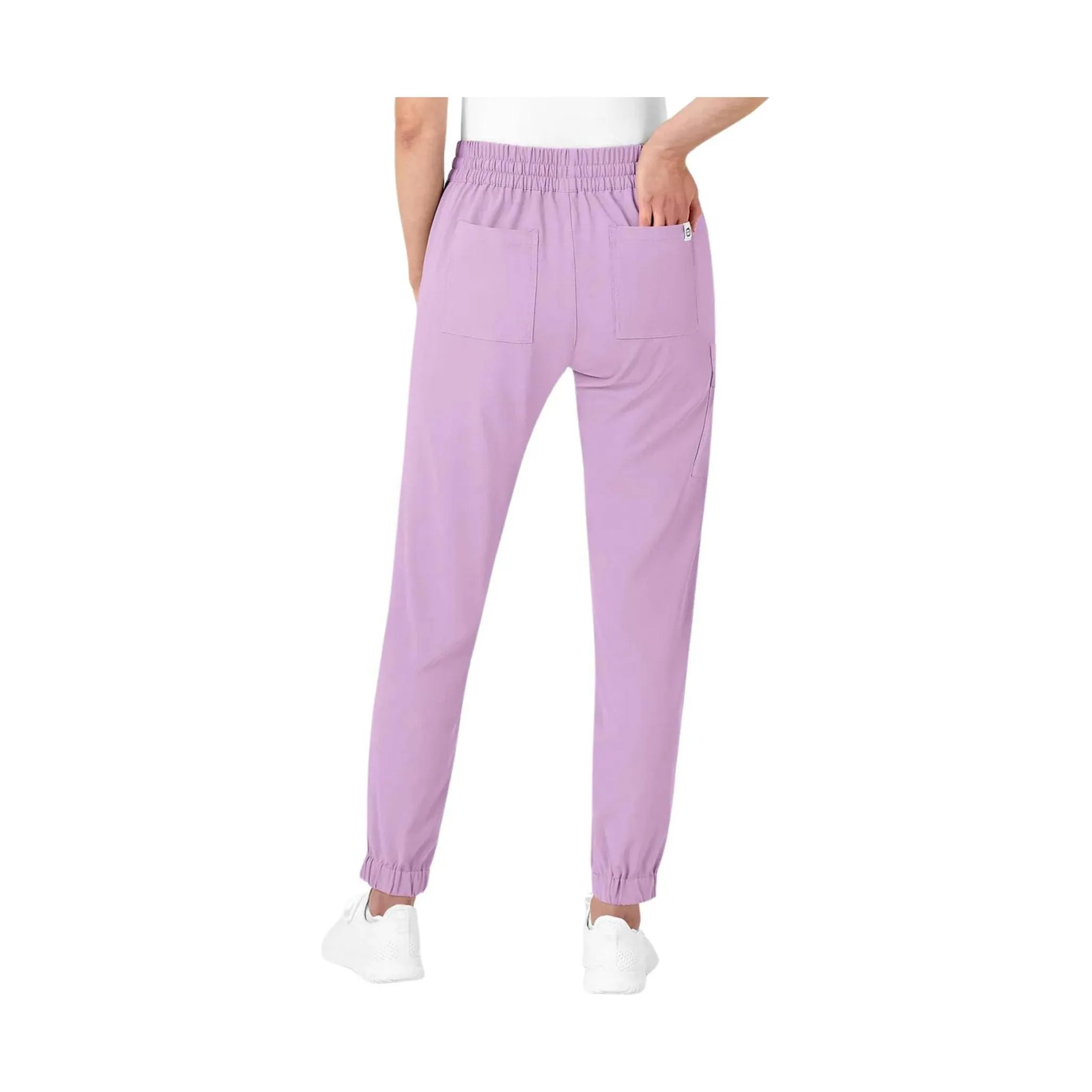 WonderWink Women's Jogger Scrub Pant - Violet Tulle - ONLINE STORE CREDIT/EXCHANGE ONLY