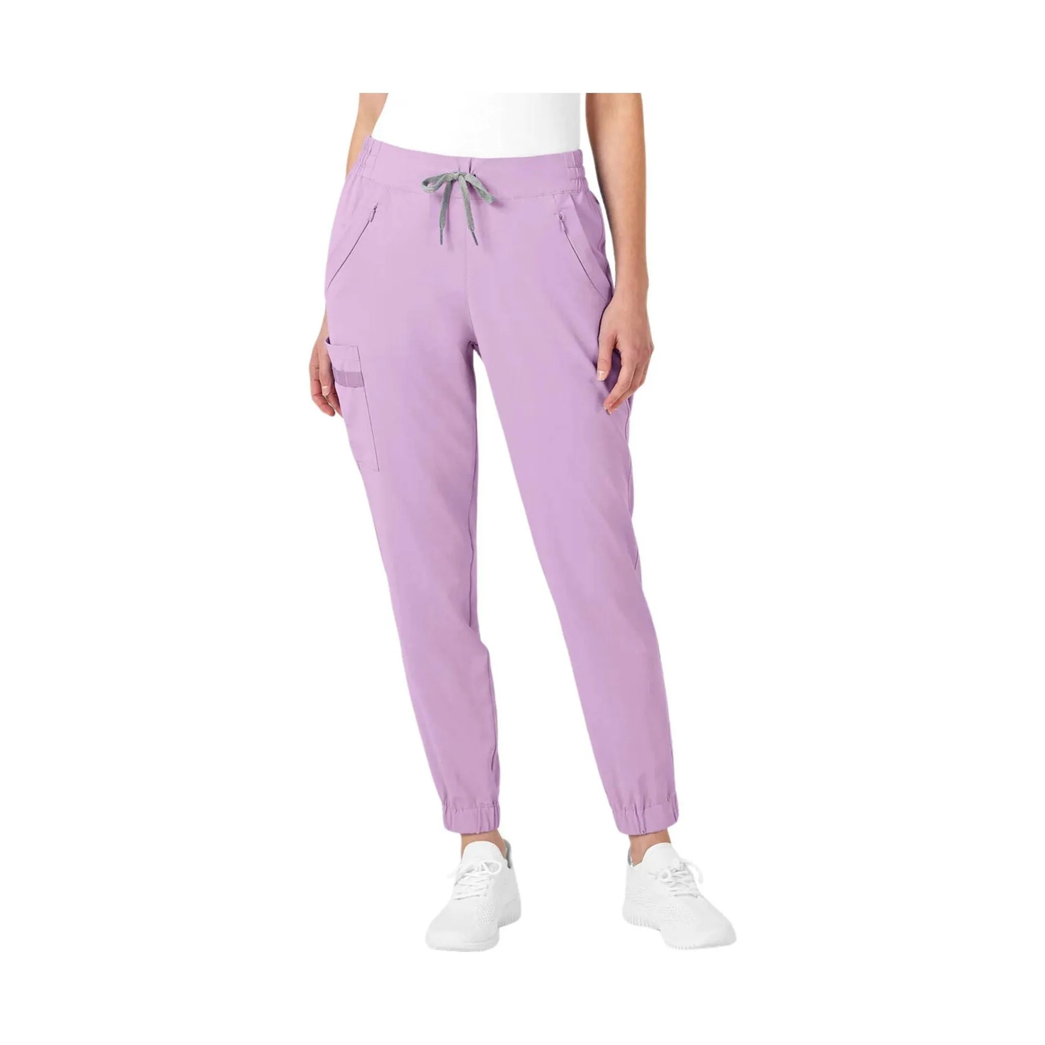 WonderWink Women's Jogger Scrub Pant - Violet Tulle - ONLINE STORE CREDIT/EXCHANGE ONLY