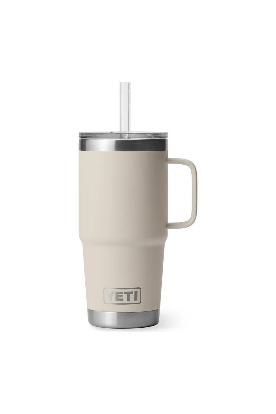 Yeti Rambler 25oz Straw Mug 2.0 Cape Taupe