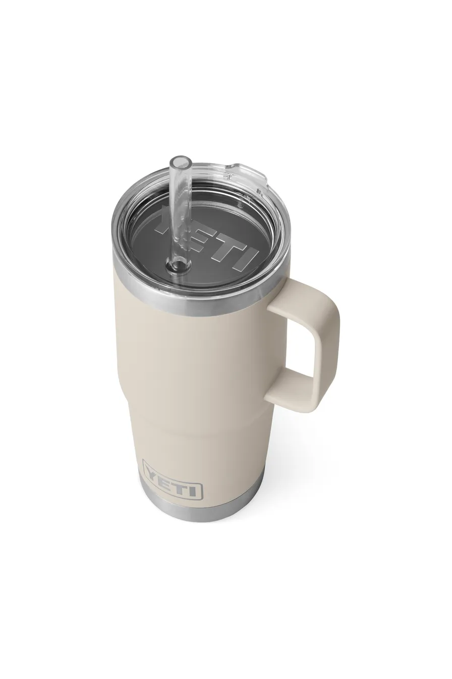 Yeti Rambler 25oz Straw Mug 2.0 Cape Taupe